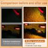 imageLivTee License Plate LED Light Extremely Bright Assembly for Trailer UTV ATV Truck RV Boat Xenon White6000KAmber
