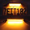 imageLivTee License Plate LED Light Extremely Bright Assembly for Trailer UTV ATV Truck RV Boat Xenon White6000KAmber