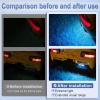 imageLivTee License Plate LED Light Extremely Bright Assembly for Trailer UTV ATV Truck RV Boat Xenon White6000KIce Blue