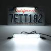 imageLivTee License Plate LED Light Extremely Bright Assembly for Trailer UTV ATV Truck RV Boat Xenon White6000KXenon White