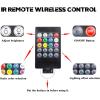 imageLivTee Smart LED Car Lights Interior with USB Port LED Strip Fiber Optic Ambient Lighting Car Wireless App Control Sync to Music Car Decorations Interior Accessories Gifts for Women Men 5 in 1Interior Lights