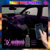 imageLivTee Smart LED Car Lights Interior with USB Port LED Strip Fiber Optic Ambient Lighting Car Wireless App Control Sync to Music Car Decorations Interior Accessories Gifts for Women Men 5 in 1Fiber Optic Lights6 in 1