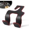 imageLivTee Beige Superior Leather Car Seat Back Headrest Hook Auto Seat Hook Hangers Interior Accessories for Purse Coats Umbrellas Grocery Bags Handbag 2PackBlack  Red 1Pack