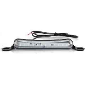 imageLivTee License Plate LED Light Extremely Bright Assembly for Trailer UTV ATV Truck RV Boat Xenon White6000KBlue