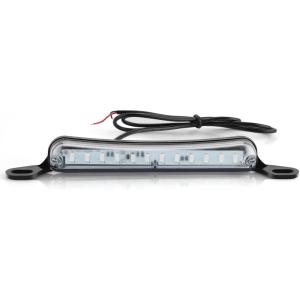 imageLivTee License Plate LED Light Extremely Bright Assembly for Trailer UTV ATV Truck RV Boat Xenon White6000KGreen