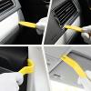imageLivTee 5 pcs Auto Trim Removal Tool Kit No Scratch Plastic Pry Tool Kit  Interior Door Panel Clip Fastener Removal Set for Vehicle Dash Radio Audio Installer BlueYellow