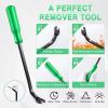 imageLivTee 5 pcs Auto Trim Removal Tool Kit No Scratch Plastic Pry Tool Kit  Interior Door Panel Clip Fastener Removal Set for Vehicle Dash Radio Audio Installer BlueGreen