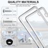 imageLivTee American Flag License Plate Frames 4 Holes Stainless Steel License Plate Covers 2PCS License Plate Holder Automotive Exterior AccessoriesWhite ampamp BlackMirror Silver