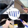 imageLivTee Auto Trim Removal Tool Kit Clip Fastener Remover Pry Tools Set100 Pcs Bumper Retainer Clips Car Plastic Rivets Fasteners Push Retainer Kit with 6 Pcs Storage Removal Tool Blue1006Blue