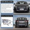 imageLivTee Flower Floral License Plate Frames 4 Holes Stainless Steel License Plate Covers 2PCS Car License Plate Holder Automotive Exterior AccessoriesCarbon Fiber