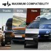 imageLivTee Rustproof License Plate Screws for Securing License Plates Frames and Covers on Cars and Trucks 8 Sets Premium Stainless Steel Self Tapping Mounting Bolts Black Zinc PlatedCrossBlack8PCS