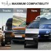 imageLivTee Rustproof License Plate Screws for Securing License Plates Frames and Covers on Cars and Trucks 8 Sets Premium Stainless Steel Self Tapping Mounting Bolts Black Zinc PlatedSlottedSilver