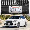 imageLivTee Silicone License Plate Frames Covers 2 Pack Universal American Car Accessory License Plate Bracket Holder Licence Plate Accessories  GrayGray2 Pack