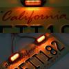 imageLivTee Waterproof 12V License Plate LED Light for RV Camper Truck SUV Trailer Van Step Courtesy Lights Dome Cargo Lights or Under Hood Lights Xenon White2PCSAmber Yellow