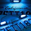 imageLivTee Waterproof 12V License Plate LED Light for RV Camper Truck SUV Trailer Van Step Courtesy Lights Dome Cargo Lights or Under Hood Lights Xenon White2PCSIce Blue