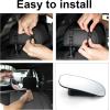 imageLivTee Baby Car Mirror Car Seat Mirror for Baby Rear Facing with Adjustable Wide Angle Clear View for Facing Infant 100 Shatterproof Crash Tested and Certified  Car Interior Accessories