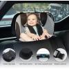 imageLivTee Baby Car Mirror Car Seat Mirror for Baby Rear Facing with Adjustable Wide Angle Clear View for Facing Infant 100 Shatterproof Crash Tested and Certified  Car Interior Accessories