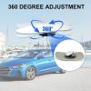imageLivTee Blind Spot Car Mirror Rectangular HD Glass Frameless Convex Side Mirror Blindspot Reusable 360 Wide Angle Rear View Car Mirrors with Powerful Adjustable Suction Cup  Exterior MirrorsXLarge