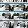 imageLivTee Blind Spot Car Mirror Rectangular HD Glass Frameless Convex Side Mirror Blindspot Reusable 360 Wide Angle Rear View Car Mirrors with Powerful Adjustable Suction Cup  Exterior MirrorsCupFan