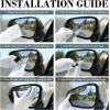 imageLivTee Blind Spot Car Mirror Rectangular HD Glass Frameless Convex Side Mirror Blindspot Reusable 360 Wide Angle Rear View Car Mirrors with Powerful Adjustable Suction Cup  Exterior MirrorsLong