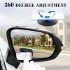 imageLivTee Blind Spot Car Mirror Rectangular HD Glass Frameless Convex Side Mirror Blindspot Reusable 360 Wide Angle Rear View Car Mirrors with Powerful Adjustable Suction Cup  Exterior MirrorsCupRectangular
