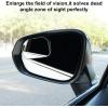 imageLivTee Blind Spot Car Mirror Rectangular HD Glass Frameless Convex Side Mirror Blindspot Reusable 360 Wide Angle Rear View Car Mirrors with Powerful Adjustable Suction Cup  Exterior MirrorsXLarge