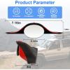 imageLivTee Blind Spot Car Mirror Rectangular HD Glass Frameless Convex Side Mirror Blindspot Reusable 360 Wide Angle Rear View Car Mirrors with Powerful Adjustable Suction Cup  Exterior MirrorsWith Covers