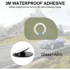 imageLivTee Blind Spot Car Mirror Rectangular HD Glass Frameless Convex Side Mirror Blindspot Reusable 360 Wide Angle Rear View Car Mirrors with Powerful Adjustable Suction Cup  Exterior MirrorsXLarge