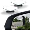 imageLivTee Blind Spot Mirror Oval HD Glass Frameless Convex Rear View Mirror with wide angle Adjustable Stick for Cars SUV and Trucks Pack of 2Fan