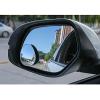 imageLivTee Blind Spot Mirror Oval HD Glass Frameless Convex Rear View Mirror with wide angle Adjustable Stick for Cars SUV and Trucks Pack of 2Oval
