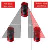 imageLivTee Blind Spot Mirror with Side Mirror Rain Guard Carbon Fiber 2in1 Side Mirror Covers Kit with Wide Angle Adjustable Stick for Cars SUV and Trucks Pack of 2Frameless