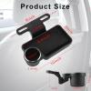 imageLivTee Cup Holder Tray for Car Detachable Car Trays for Eating Multifunctional Backseat Car Organizer Car Back Seat Organizer Foldable Desing Automotive Accessories for Most Vehicles