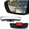 imageLivTee Blind Spot Mirror with Side Mirror Rain Guard Carbon Fiber 2in1 Side Mirror Covers Kit with Wide Angle Adjustable Stick for Cars SUV and Trucks Pack of 2Framed