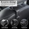 imageLivTee Car Seat Headrest Hook Auto Seat Hook Hangers Organizer Interior Accessories for Purse Coats Umbrellas Grocery Bags Handbag 4Pack  Carbon Fiber