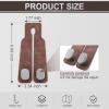imageLivTee Headrest Purse Hook for Car Seat Hook Hangers Storage Organizer for Bags and Coats Holder Upgrade Leather Double Hook and Mobile Phone Holder for Universal Vehicle Car Accessories BrownBrown