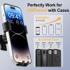 imageLivTee Car Phone Mount for Your Car Vent with Clamp Head Cell Phone Holder Universal Automobile Phone Mount Fit for iPhone Android and All Smartphone