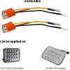 imageLivTee Ceramic H4 9003 HB2 Headlight Connector with 3 Adapter Wiring Harness Socket Wire for H4 Relay Harness Headlights or Fog Lights Fix UnStandard H4 Plug Pins