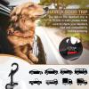 imageLivTee Dog Seat Belt for Car 2 Packs Set Retractable Dog Car Harness Adjustable and Comfortable Dog Car Seatbelt Leash Elastic Nylon Pet Safety Seatbelts for Vehicles Dog Accessories for CarBlack