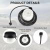 imageLivTee Gas Cap Replacement Car Fuel Cap Car Fuel Tank Filler Cap Fits for Chrysler Fits for Jeep Fits for Dodge Fits for Ram Replace OEM52030377AB 5278632AG 52124512AA Car Accessories310103L600