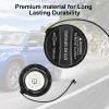 imageLivTee Gas Cap Replacement Car Fuel Cap Car Fuel Tank Filler Cap Fits for Chrysler Fits for Jeep Fits for Dodge Fits for Ram Replace OEM52030377AB 5278632AG 52124512AA Car Accessories310103L600