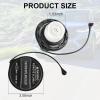 imageLivTee Gas Cap Replacement Car Fuel Cap Car Fuel Tank Filler Cap Fits for Chrysler Fits for Jeep Fits for Dodge Fits for Ram Replace OEM52030377AB 5278632AG 52124512AA Car Accessories310103L600