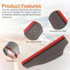 imageLivTee Side Mirror Rain Guard 2PCS Mirror Covers for Car Visor Mirror Body Kit Car Accessories Universal for Cars Truck and SUV  Smoke Black