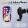 imageLivTee Wireless Car Charger Mount Automatic Clamping Mount 15W Fast Wireless Charging Car Phone Holder Universal for All Mobile Phones Fit for iPhone Fit for Samsung Galaxy Car Accessories