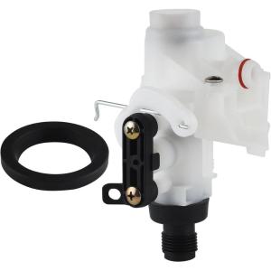 imageLivTee 31705 RV Toilet Tank Replacement Kit RV Toilet Parts Toilet Water Valve Fits for Thetford AquaMagic V High and Low Models