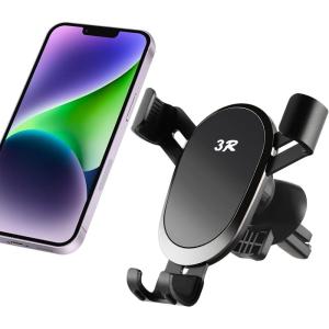 imageLivTee Car Phone Mount for Your Car Vent with Clamp Head Cell Phone Holder Universal Automobile Phone Mount Fit for iPhone Android and All Smartphone