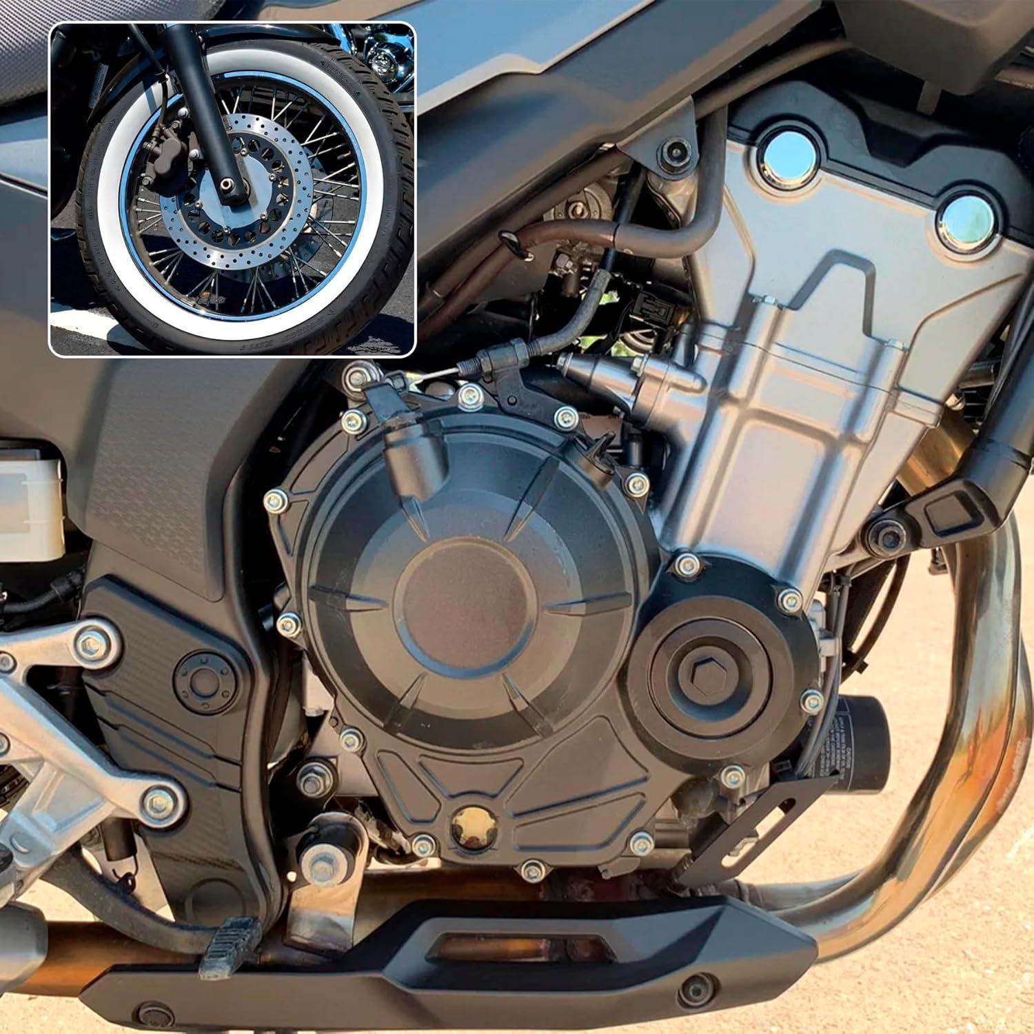 imageLivTee 70PCS Motorcycle Body Bolt Mounting Kits for Plastics Seat Fenders Shrouds Fasteners Compatible with CR85 CR125 CR250 CR500 ampamp CRF150 CRF250 CRF450 R Models CRF150R CRF250R CRF450R  White