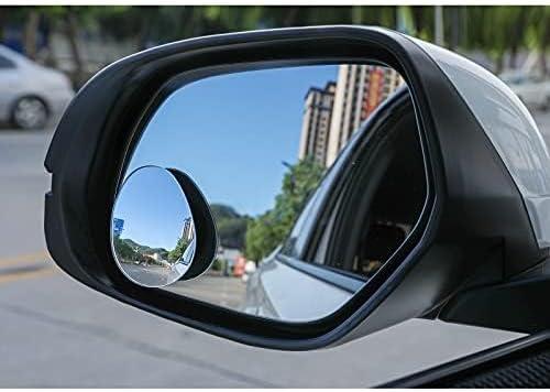 imageLivTee Blind Spot Mirrors HD Glass Frameless Convex Rear View Mirrors Wide Angle Adjustable Stick for Side Mirror Automotive Exterior Accessories for Car SUV ampamp Trucks Pack of 2Oval