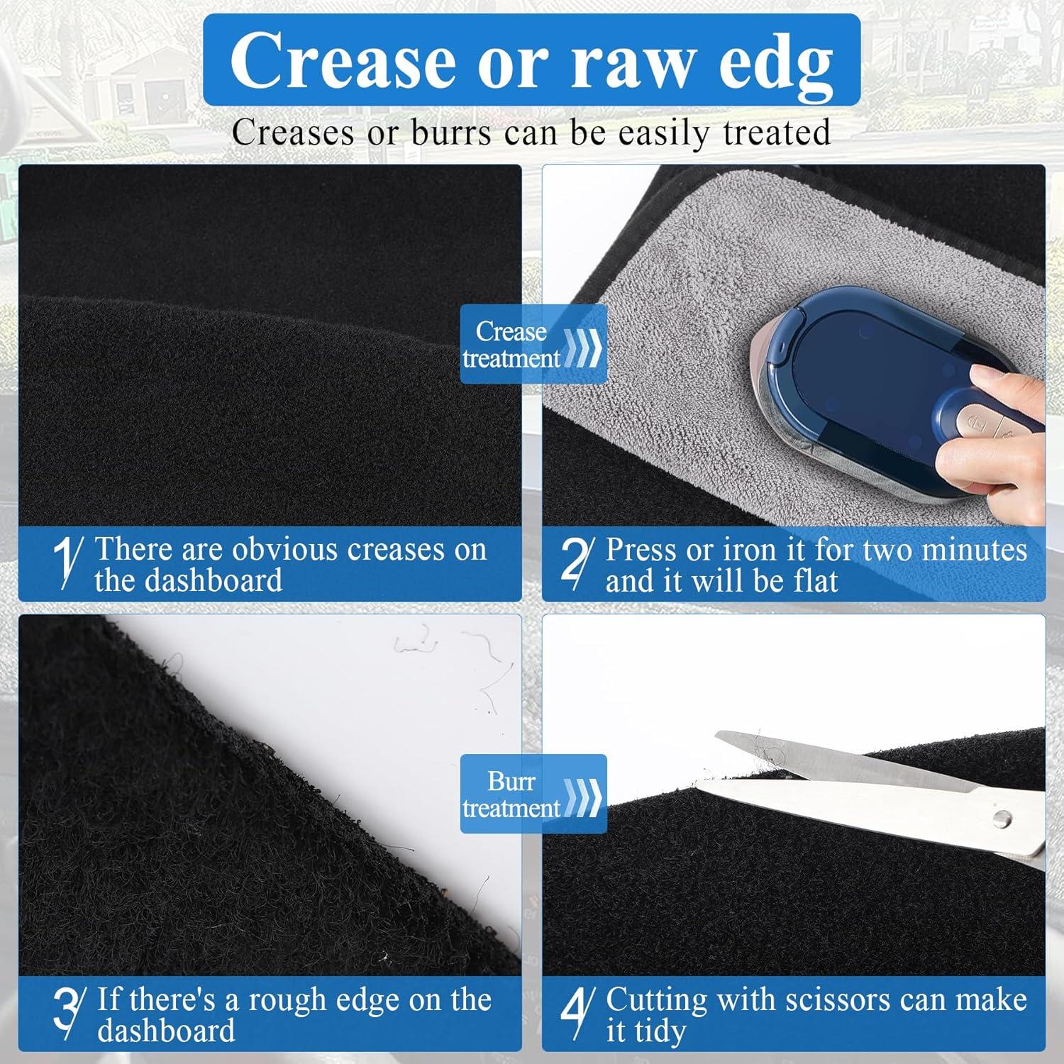 imageLivTee Dashboard Cover Dash Mat Compatible with Toyota Camry 2007 2008 2009 2010 2011 Protects Dashboard from Sun Damage Car AccessoriesDark Gray1723 Tesla Model Y3