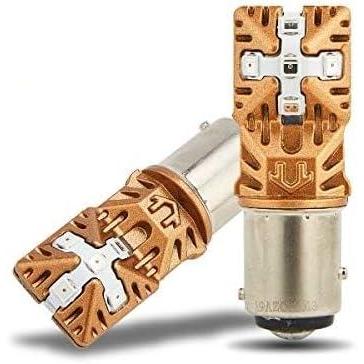 imageLivTee 1157 2057 2357 7528 BAY15D LED Bulbs Super Bright Replacement for Tail Brake LightsBrilliant RedBrilliant Red