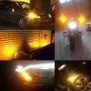 imageLivTee 1156 BA15S P21W 7506 LED Turn Signal Light Blinker Bulbs  Error Free Canbus  Anti Hyper Flash Amber Yellow7440